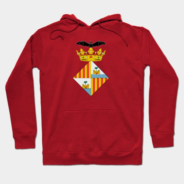 Coat of arms of Palma Hoodie by Wickedcartoons